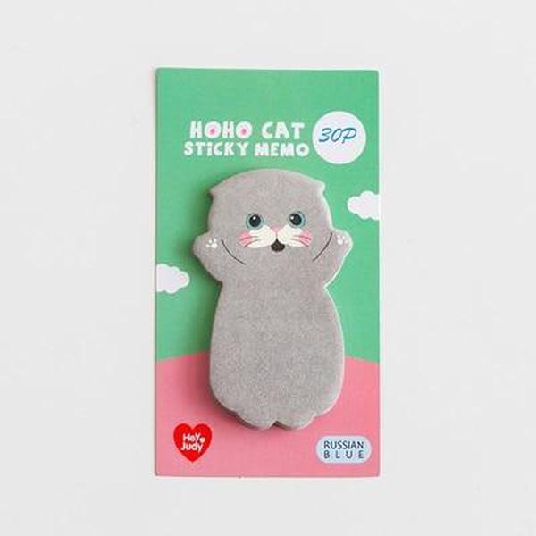 Kitty Sticky Note Memo Pad | Luvikno