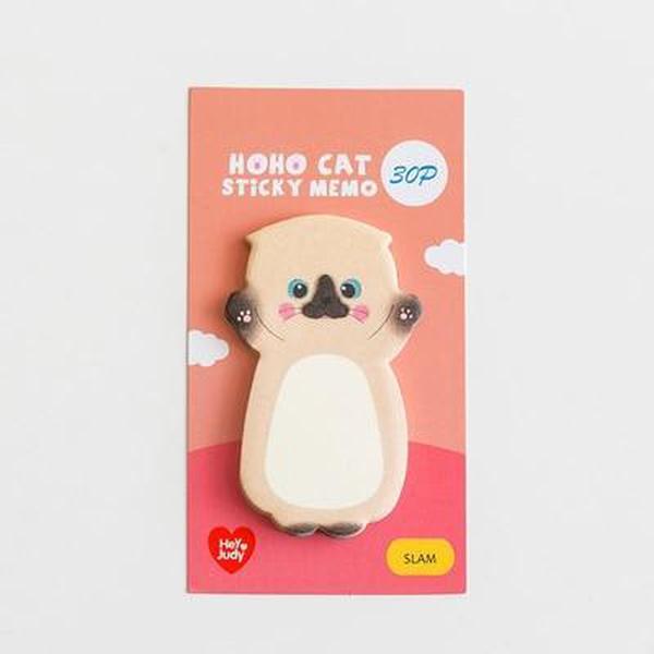 Kitty Sticky Note Memo Pad | Luvikno