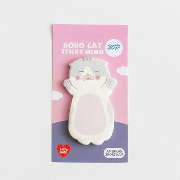 Kitty Sticky Note Memo Pad | Luvikno