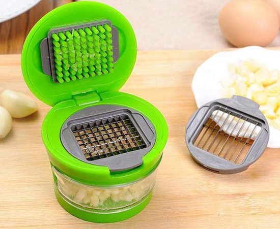 GarlicPress Pro - Kompakt Hvitløkspresse med Reservoar Luvikno