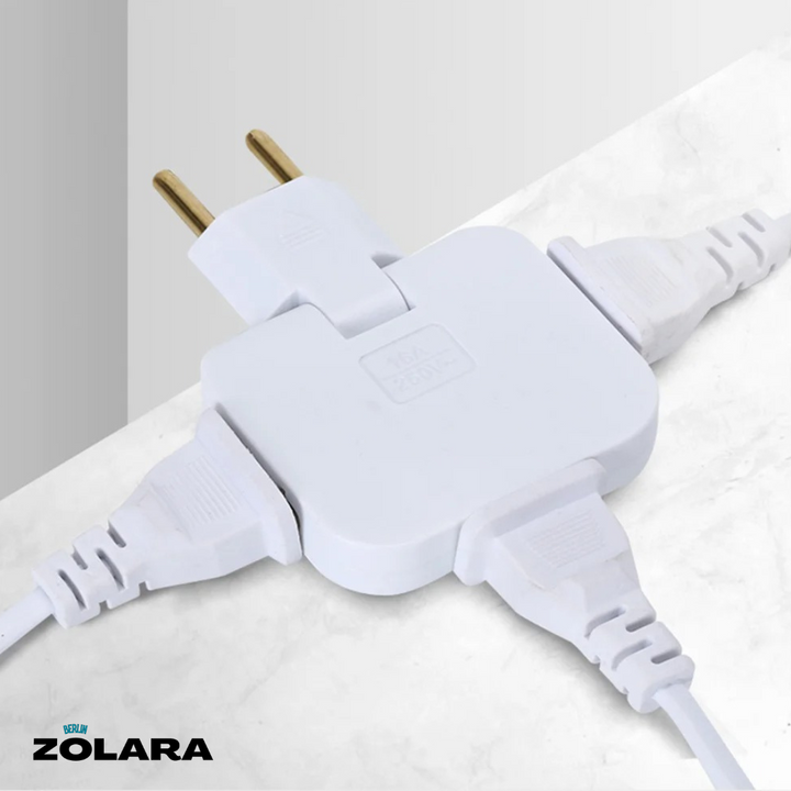 Roterbar EU-stikkontaktadapter | Multi strømuttak Eco (EU) | Luvikno