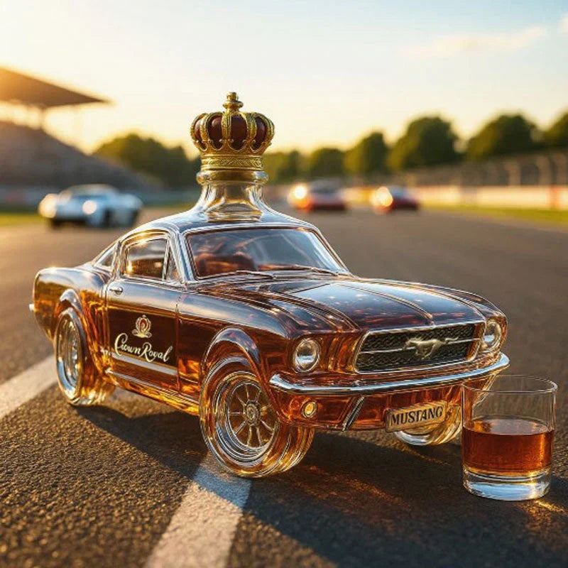 Luvikno | OutlawFlask | Limited Edition Bronco Whiskey Bottle