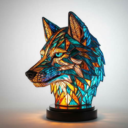 Kunstnerisk Bordlampe - AnimalGlow | Luvikno