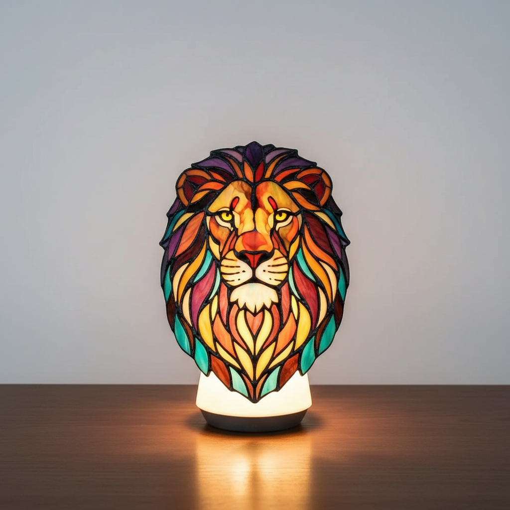 Kunstnerisk Bordlampe - AnimalGlow | Luvikno