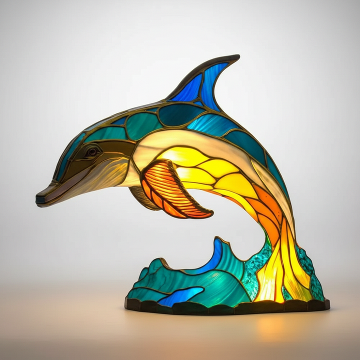 Kunstnerisk Bordlampe - AnimalGlow | Luvikno