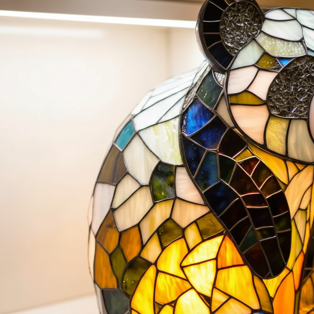 Kunstnerisk Bordlampe - AnimalGlow | Luvikno