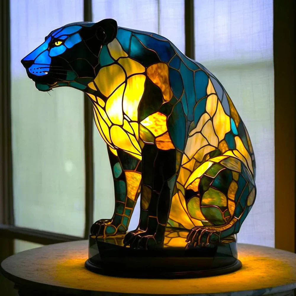 Kunstnerisk Bordlampe - AnimalGlow | Luvikno