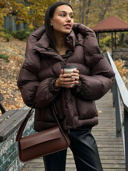 Luvik | Takki huoodilla - Mukava ja lämmin välikerros-takki vetoketjulla ja avaralla istuvuudella