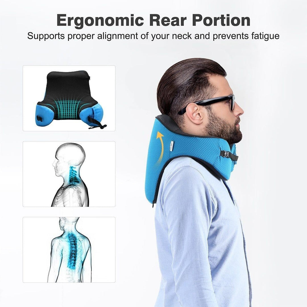 6 i 1 Ergonomisk Hette Reisepute | Luvikno