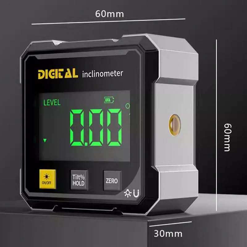 Luvikno | Digital Magnetisk 4-sidet Laser Protractor
