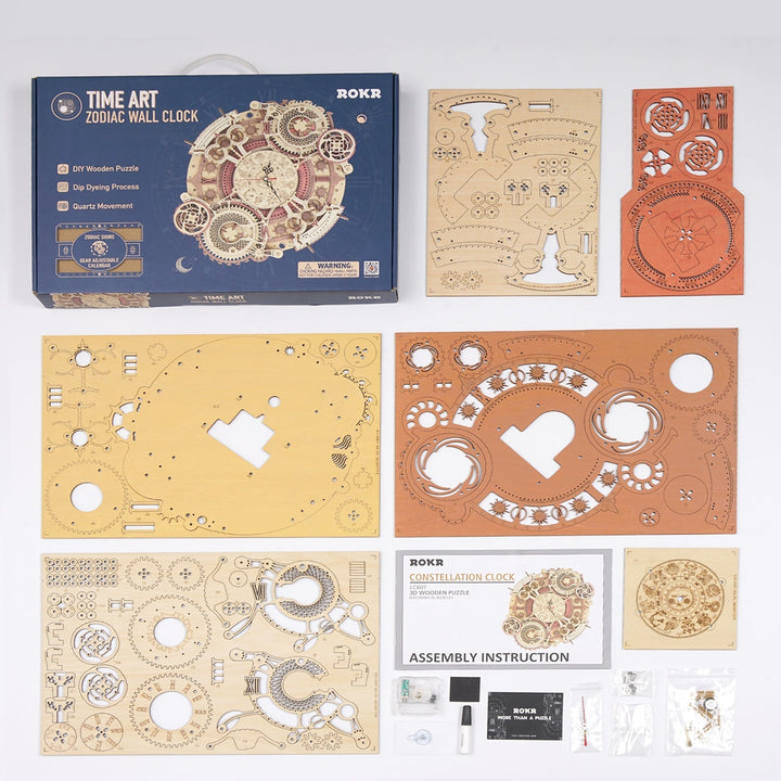 Zodiac Veggklokke og Kalender Luvikno