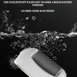 Elektrisk fotpleierulle med USB-batteri | Luvikno