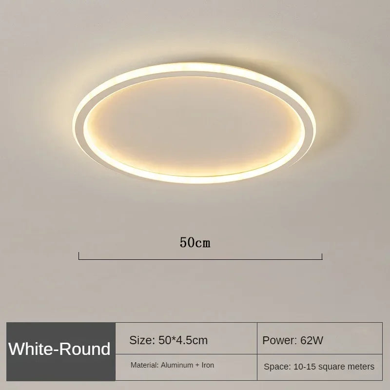 Skandinavisk Rund Taklampe - NordicGlow | Luvikno