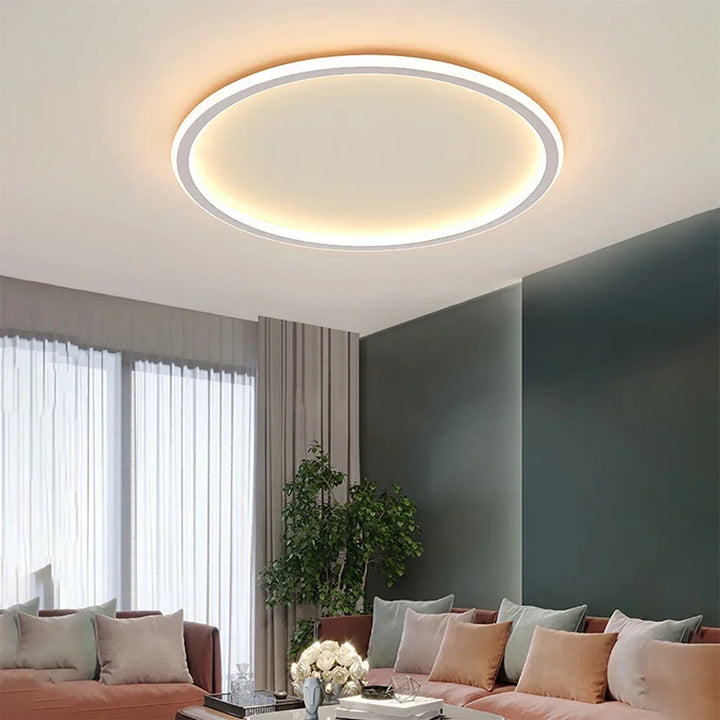 Skandinavisk Rund Taklampe - NordicGlow | Luvikno
