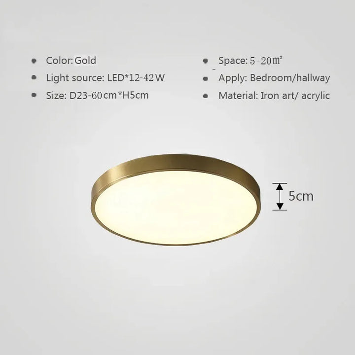 Multifarge LED Taklampe – Modern Fargerik Belysning for Stue og Soverom | Luvikno