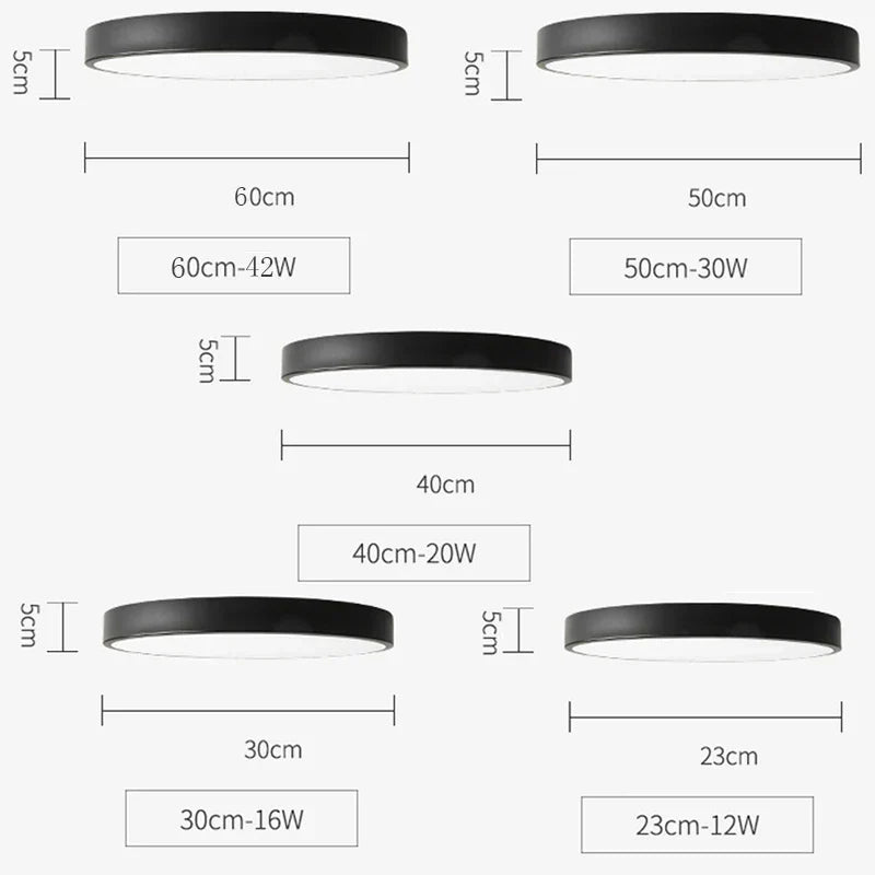 Multifarge LED Taklampe – Modern Fargerik Belysning for Stue og Soverom | Luvikno