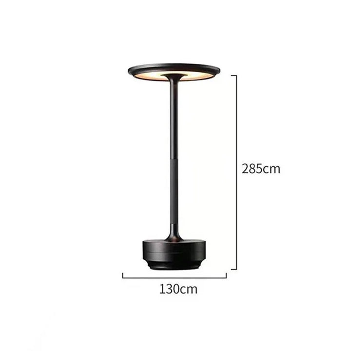 Dimmbar industriell stil bordlampe – justerbar LED-lampe for stue og kontor | Luvikno