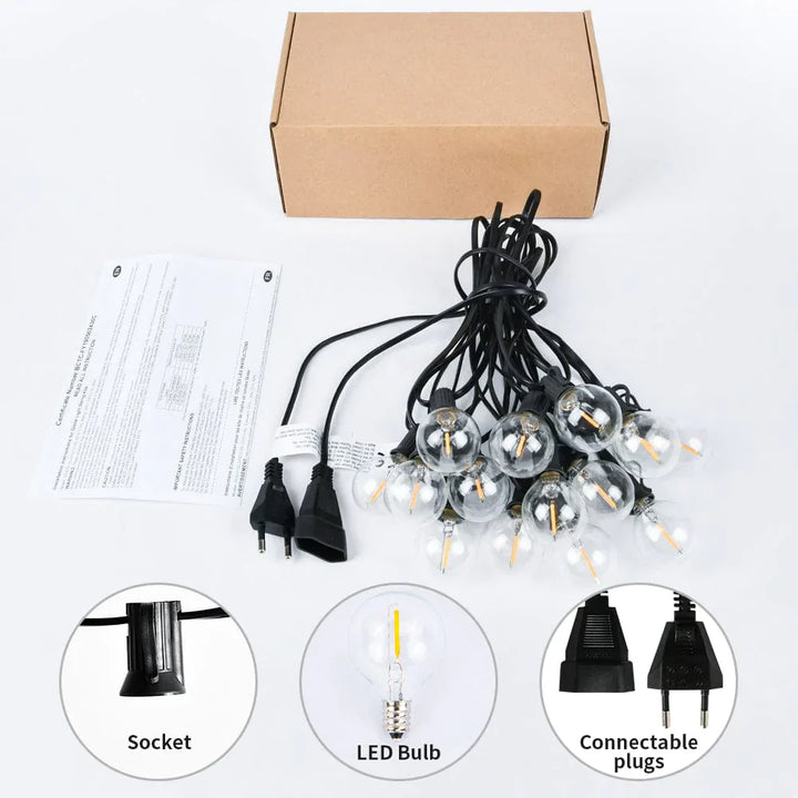 LED kule lyskjede | Luvikno