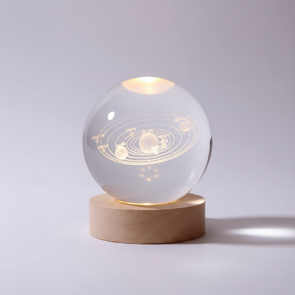LED-lampe med gravering - StarLight | Luvikno