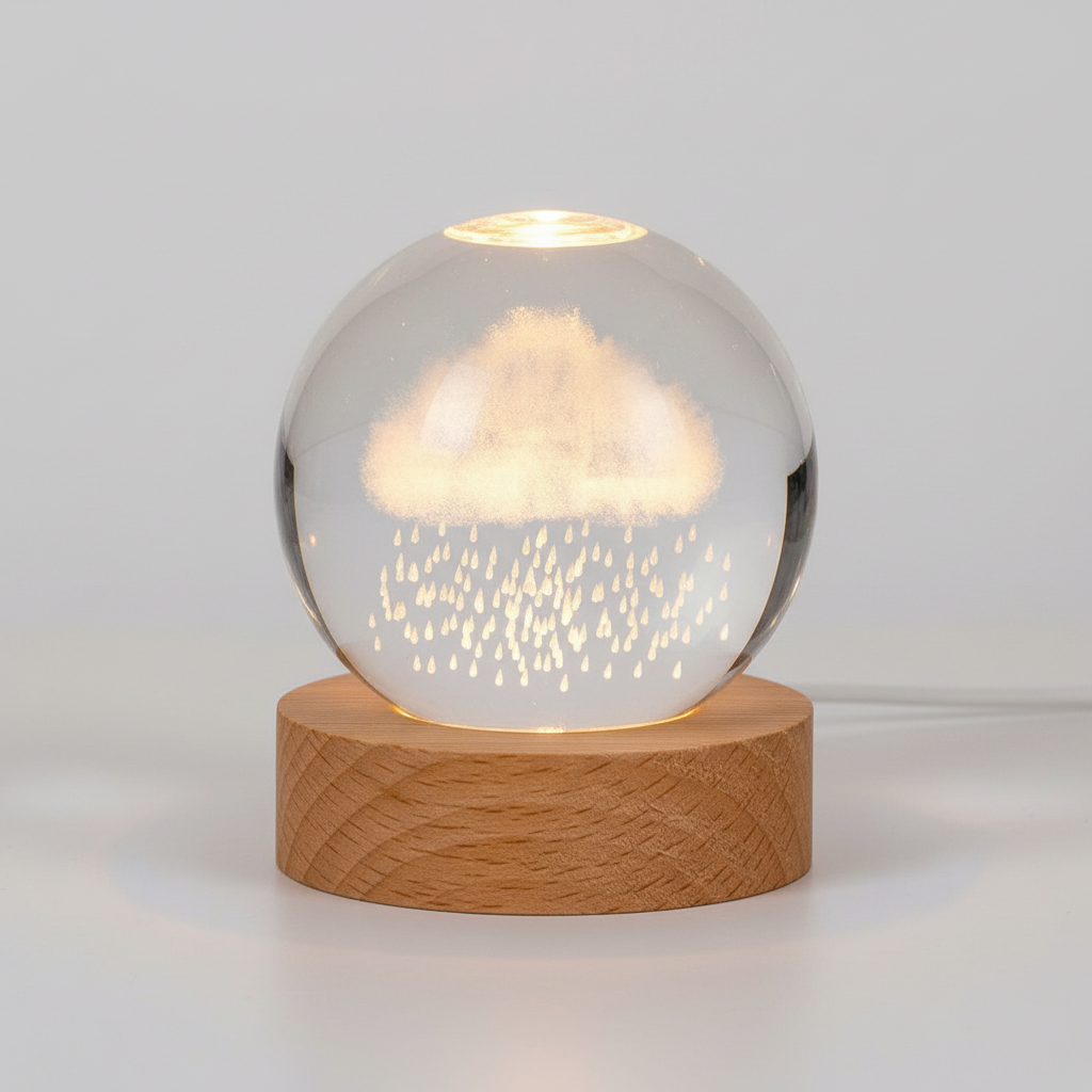 LED-lampe med gravering - StarLight | Luvikno