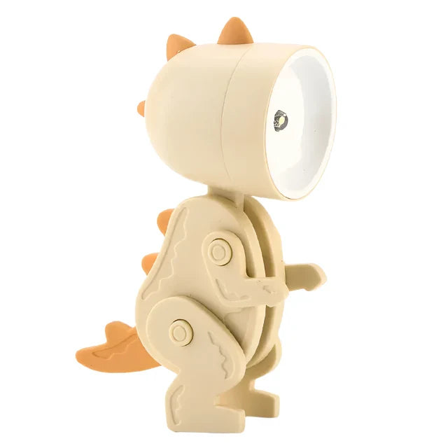 Søte Dinosaur LED Bordlamper – Justerbare Dyrefigurer Nattlamper for Barn | Luvikno