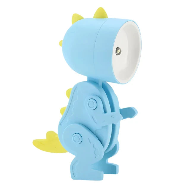 Søte Dinosaur LED Bordlamper – Justerbare Dyrefigurer Nattlamper for Barn | Luvikno