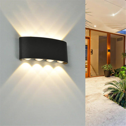Veda - Utendørs LED Vegglampe | Luvikno