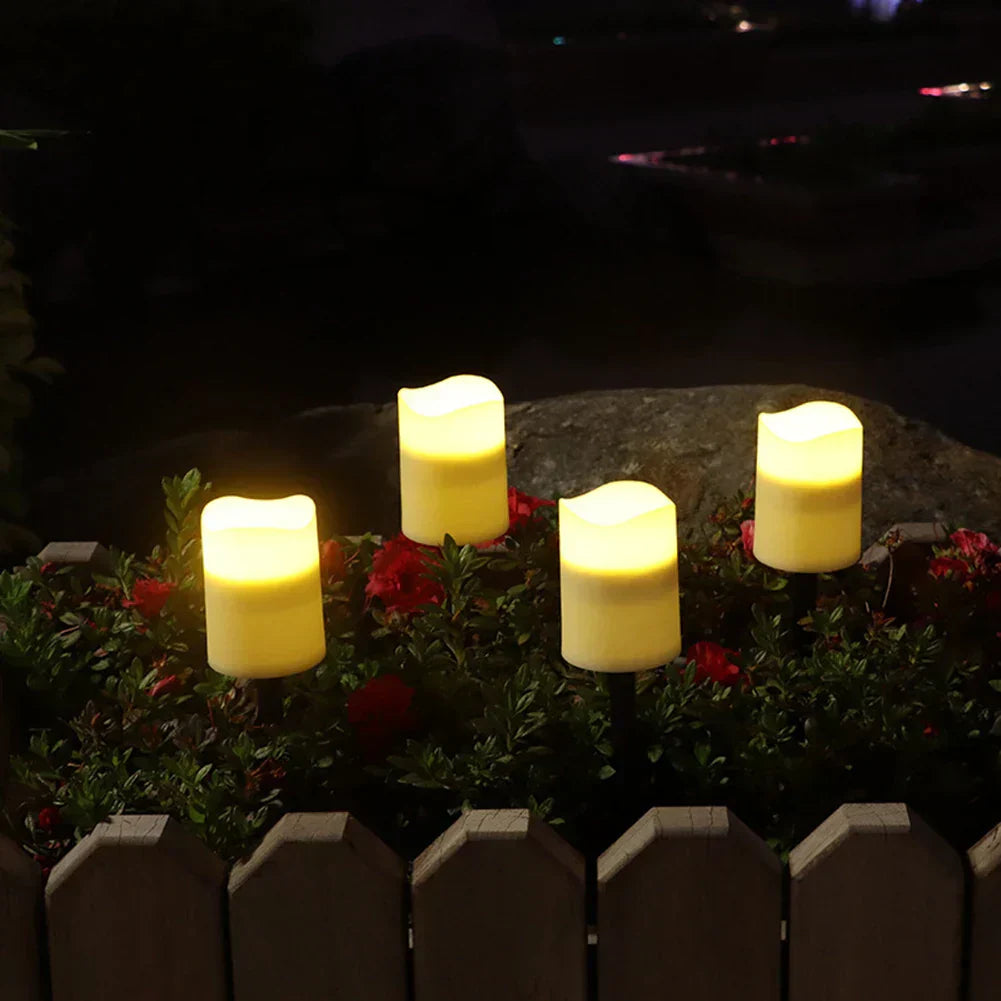 LED Sollys Utendørs – Værbestandig Sollampe for Hage, Balkong, Terrasse | Luvikno