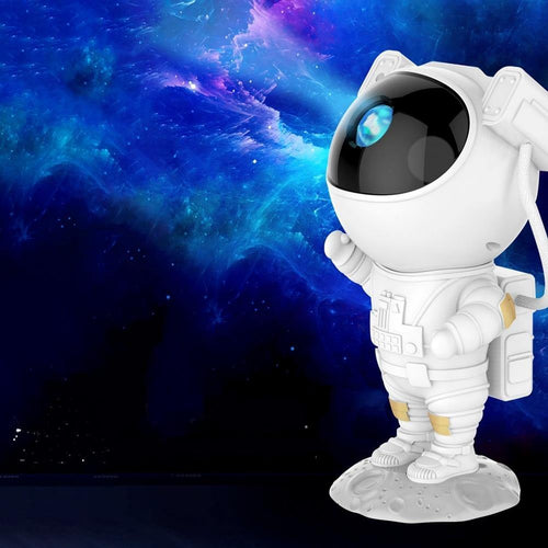 Galaxy Astronaut Nattlys Romprojeksjon | Luvikno