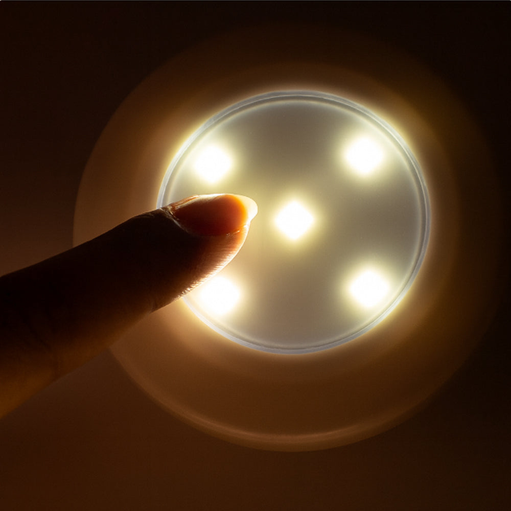 LED Spot (runde) 3 stk. inkl. fjernkontroll | Luvikno