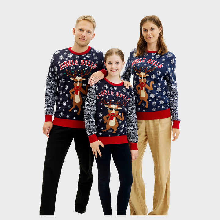Luvik | Jingle Bells julegenser - Damer