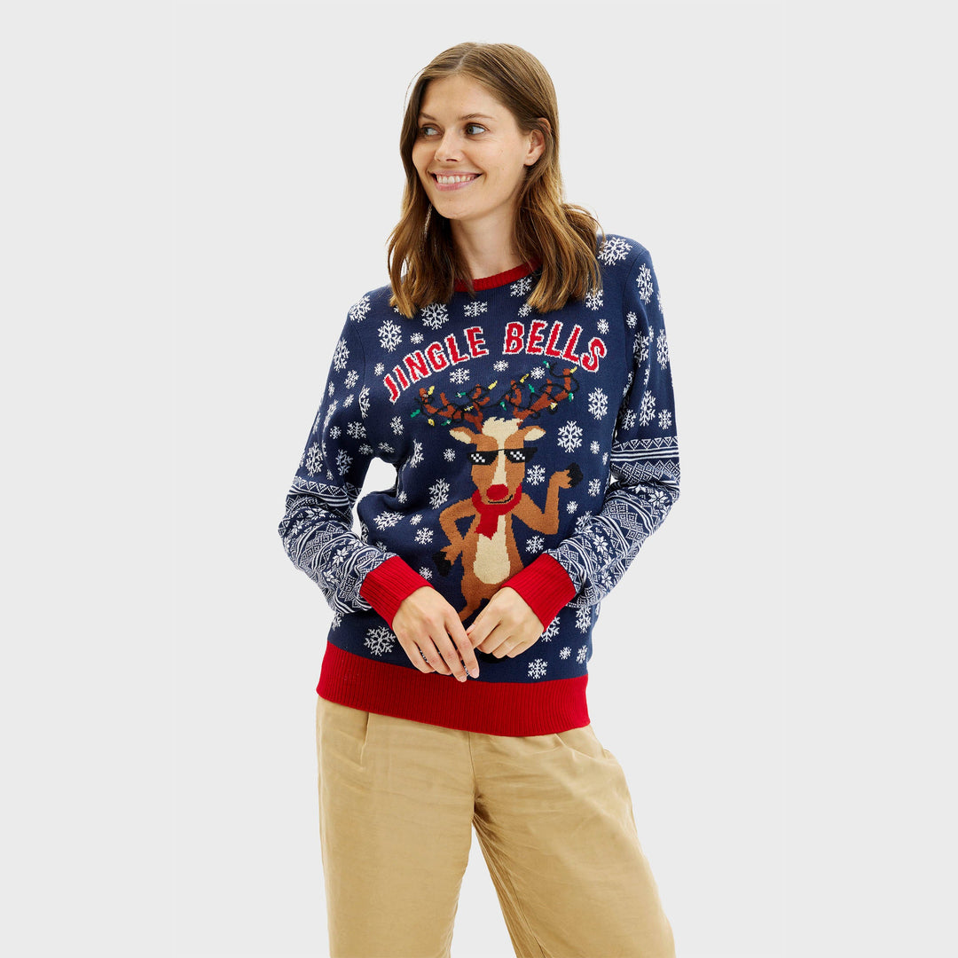 Luvik | Jingle Bells julegenser - Damer
