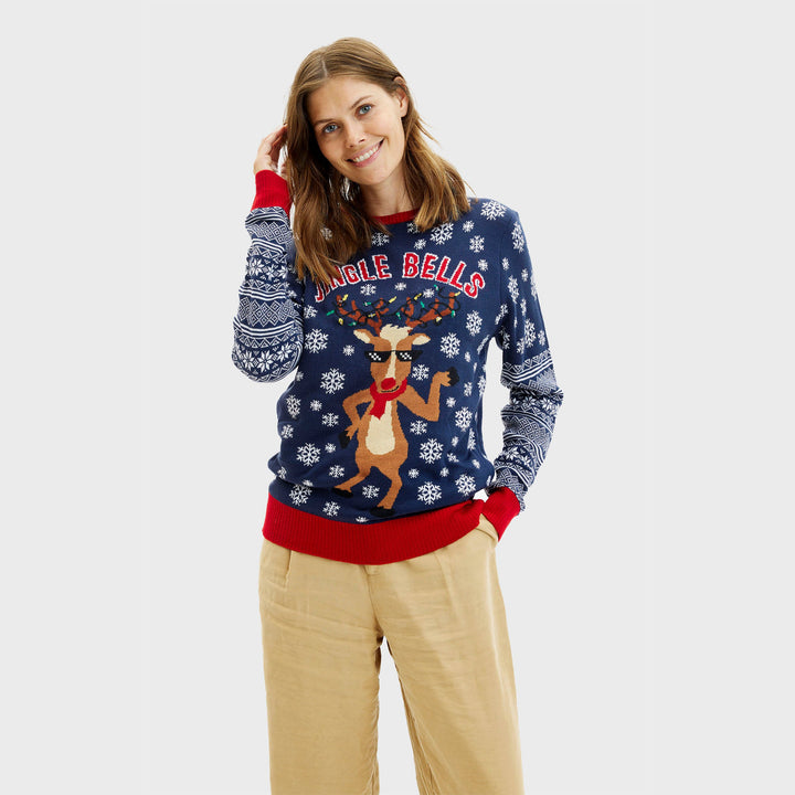 Luvik | Jingle Bells julegenser - Damer