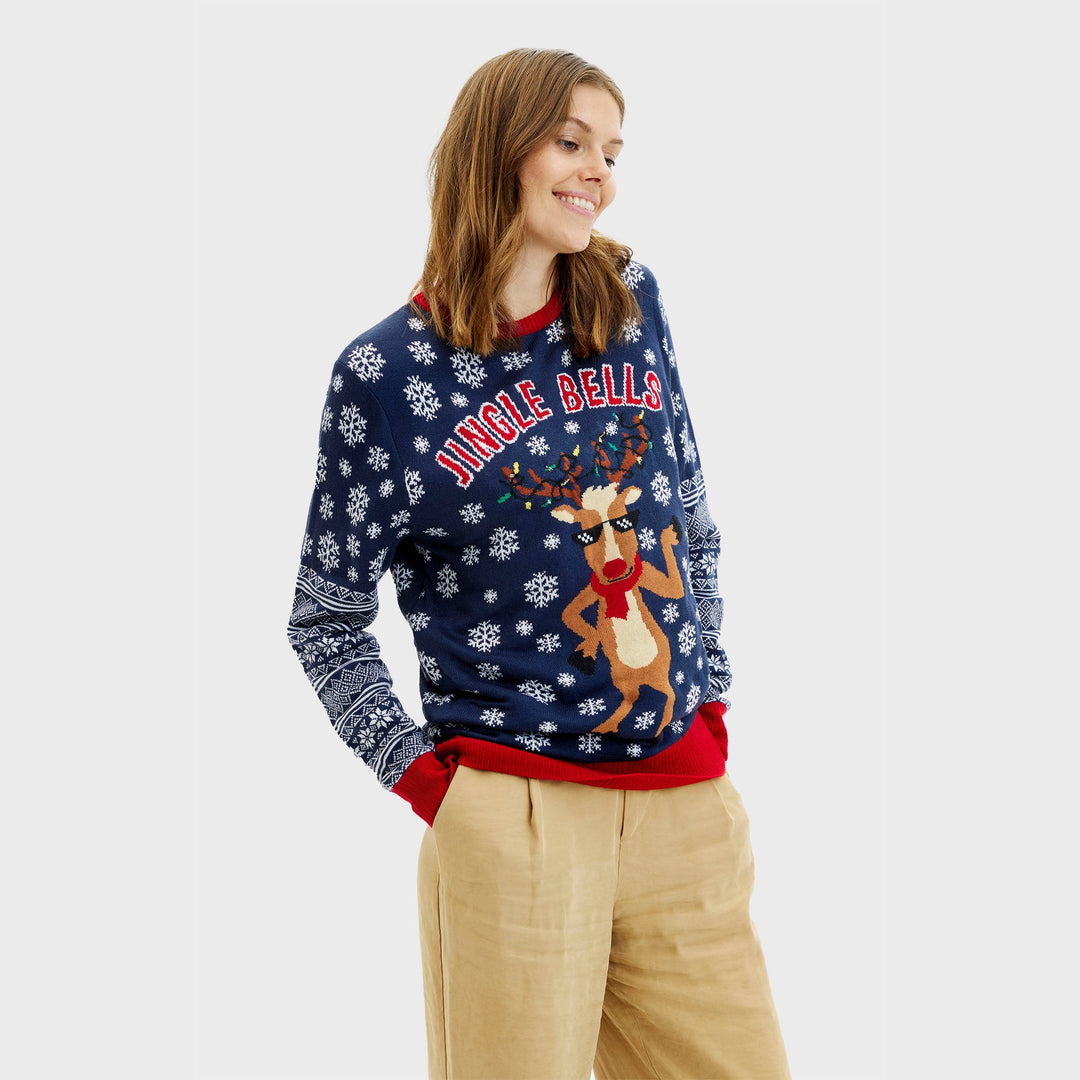 Luvik | Jingle Bells julegenser - Damer