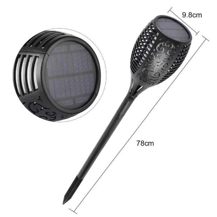 Luvikno | LED Solsenger Fakkel Deluxe 96 LED (4 stk)