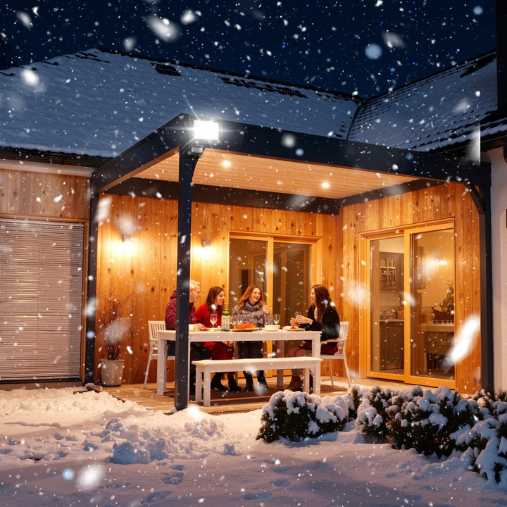 LED Flomlys med Bevegelsessensor Kald Hvit 10W-100W (uten kontakt) | Luvikno