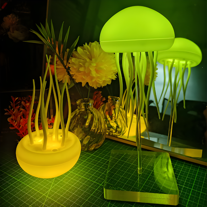 LED Manetlampe Stemningslys Oppladbar Beroligende Ambient Luvikno