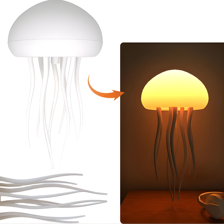 LED Manetlampe Stemningslys Oppladbar Beroligende Ambient Luvikno