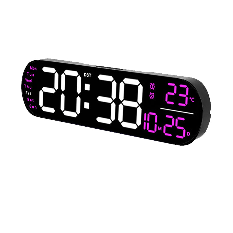 Multi Functional LED Display Clock | Luvikno