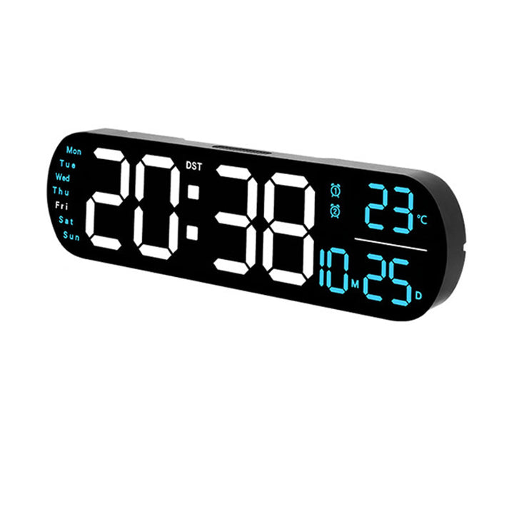 Multi Functional LED Display Clock | Luvikno