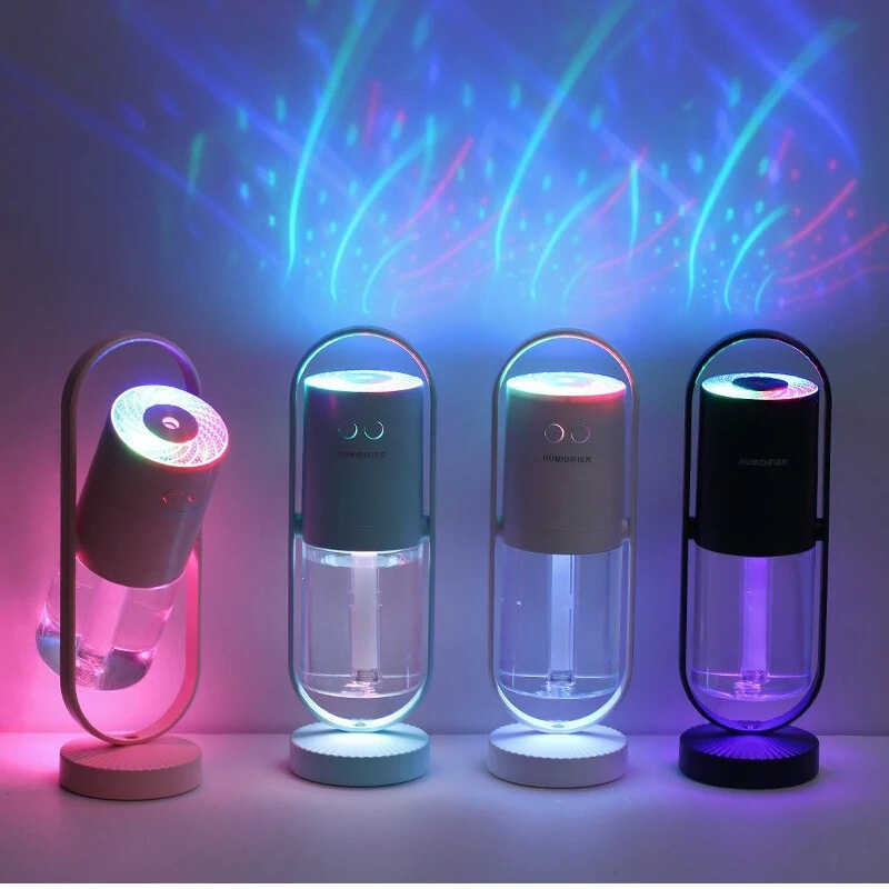 Luvikno | 360° LED Nattlampe - Moderne 360° LED Nattlampe med USB-ladefunksjon