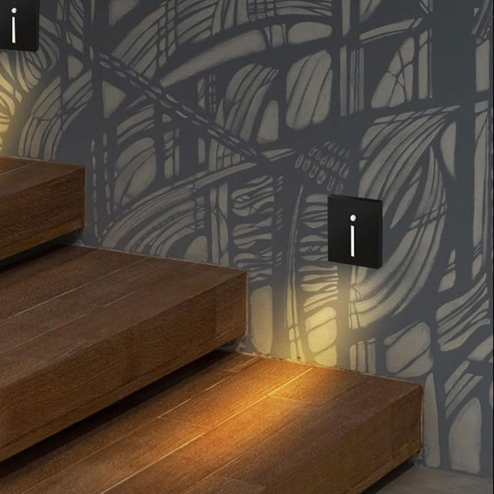 Luvikno | LED trinnlys med bevegelsesdeteksjon for myk omgivelsesbelysning