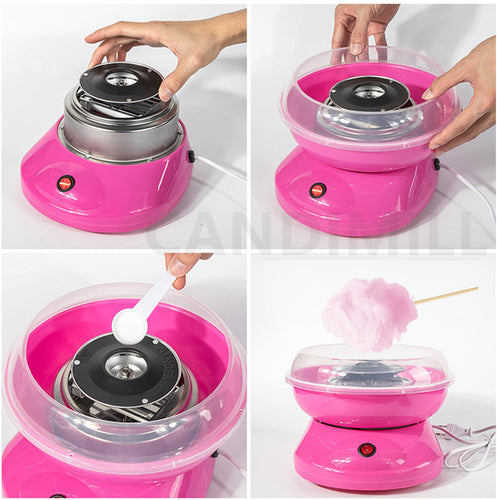Mini bomull candy maskin