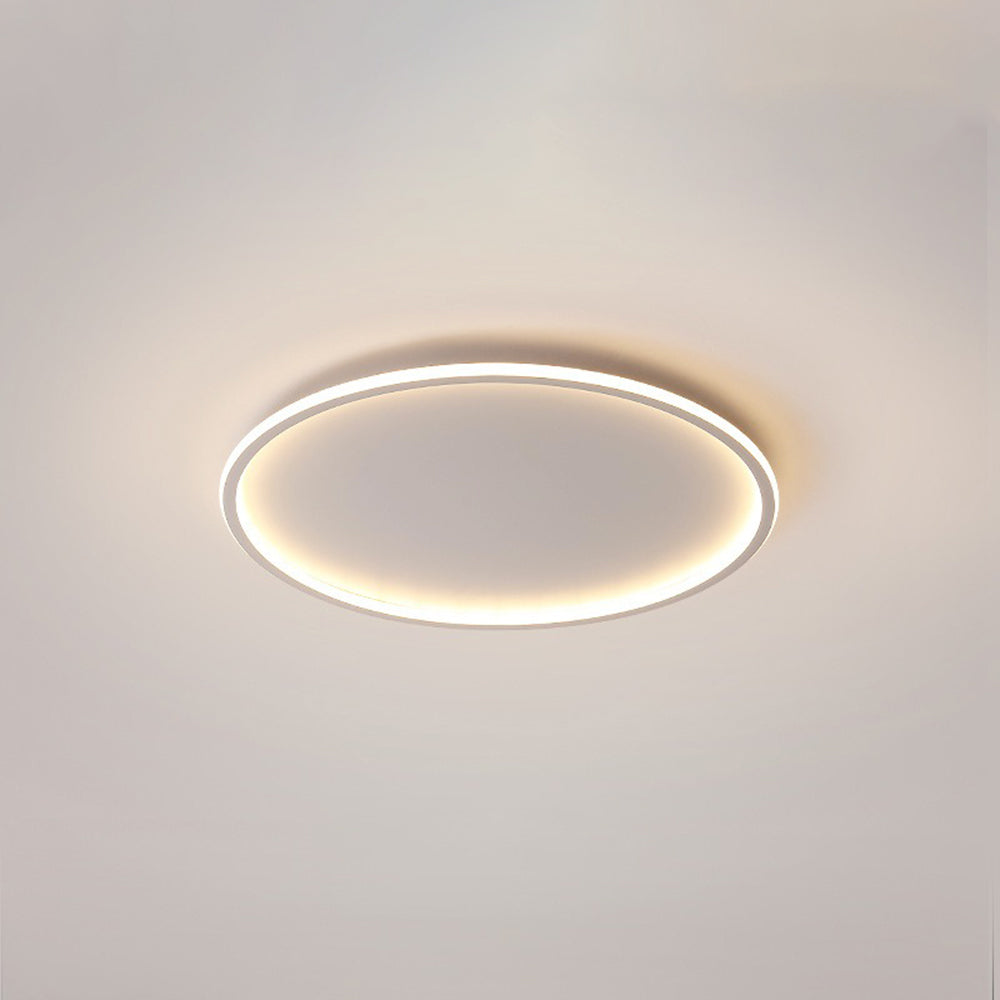 LunaNova - Moderne LED Taklampe Metall/Akryl for Stue og Soverom, Svart/Hvit Design | Luvikno