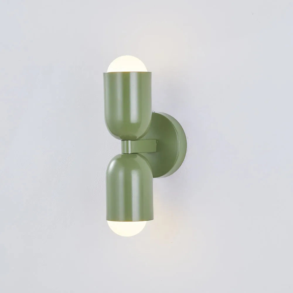 Vegglampe Skandinavisk Metall Innendørs Lampe Luvikno