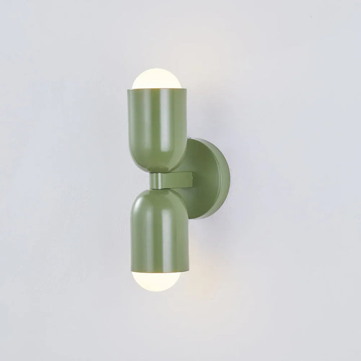 Vegglampe Skandinavisk Metall Innendørs Lampe Luvikno