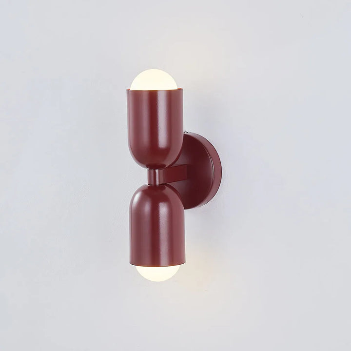 Vegglampe Skandinavisk Metall Innendørs Lampe Luvikno