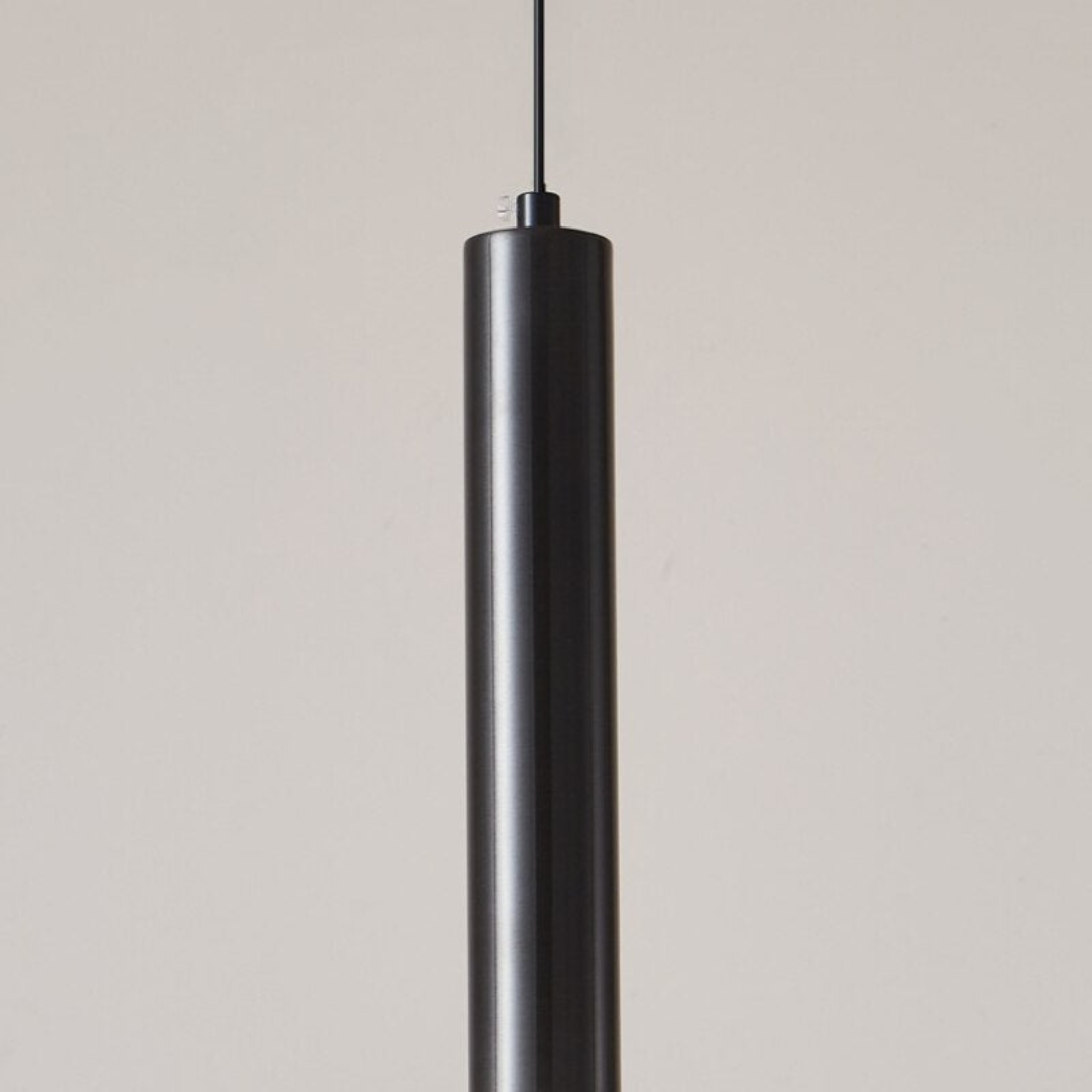 Luvikno | Luksus Minimalistisk LED Pendellampe i Kobber – Justerbar og Elegant