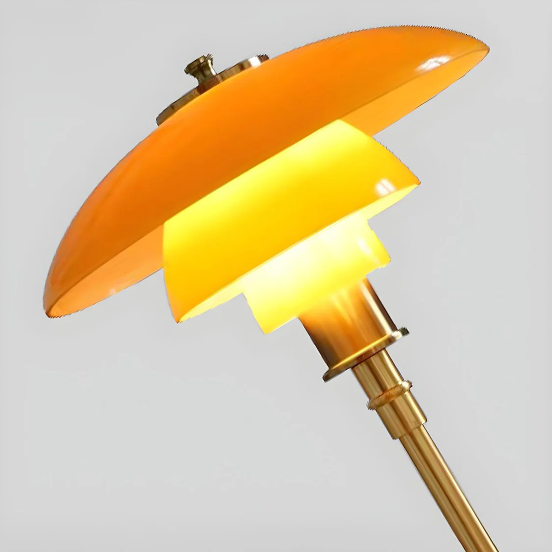 Nordic Glass Table Lamp – Minimalist LED Lys for Hjem | Luvikno