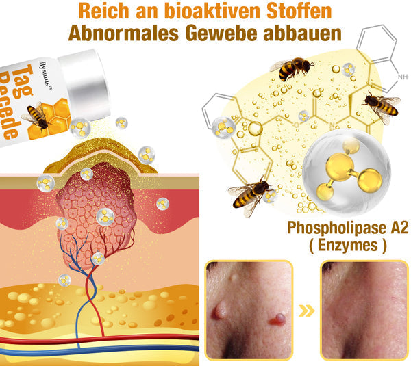TagRecede Bee Gift Spray | Naturlig Hudperfeksjon | Luvikno